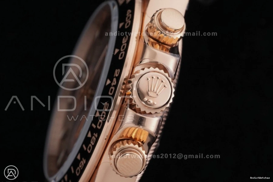 Edition 798 RG Gain 1:1 Weight On 126515 Oyster-flex Stick DD Daytona Sophisticated Best Strap Sub-dial Black Dial VSF Marker 1121